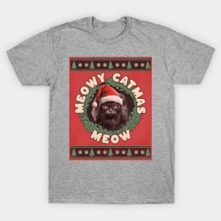 Meowy catmas - MEOW T-Shirt